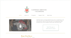 Desktop Screenshot of catholicservice.org