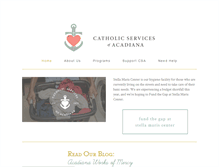 Tablet Screenshot of catholicservice.org